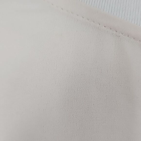 Daytrip semi-sheer long sleeve creme studded lightweight blouse size XL NWT - Picture 7 of 14